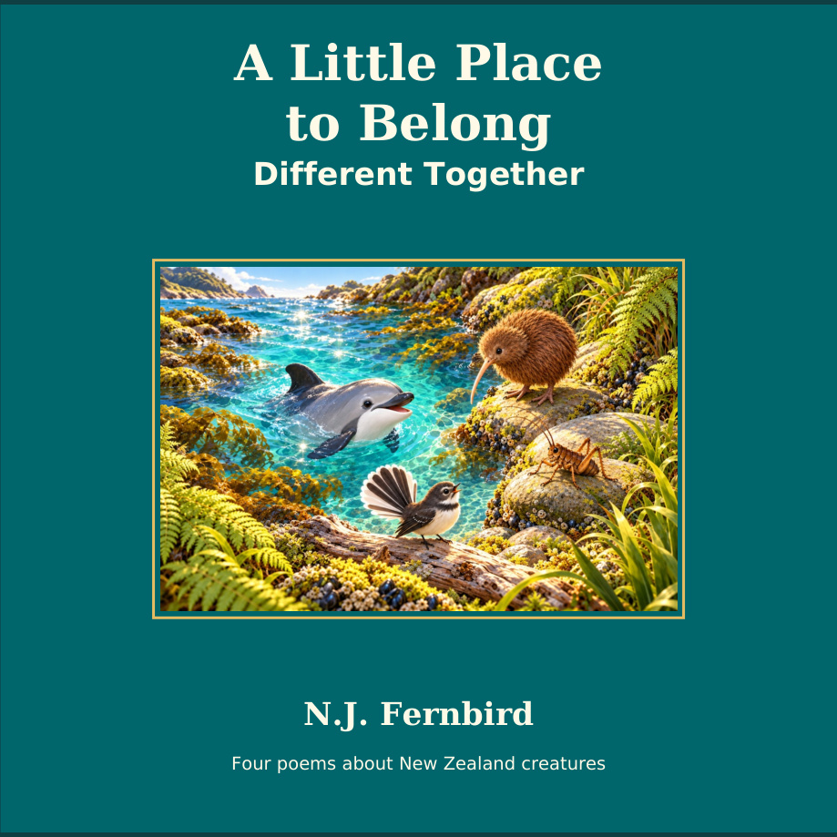 Different Together, an illustrated poetry book by N.J. Fernbird